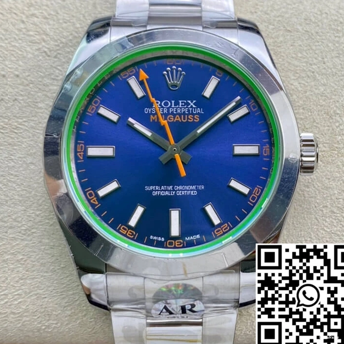 Dial Rolex Milgauss 116400GV AR Blue Factory 0713